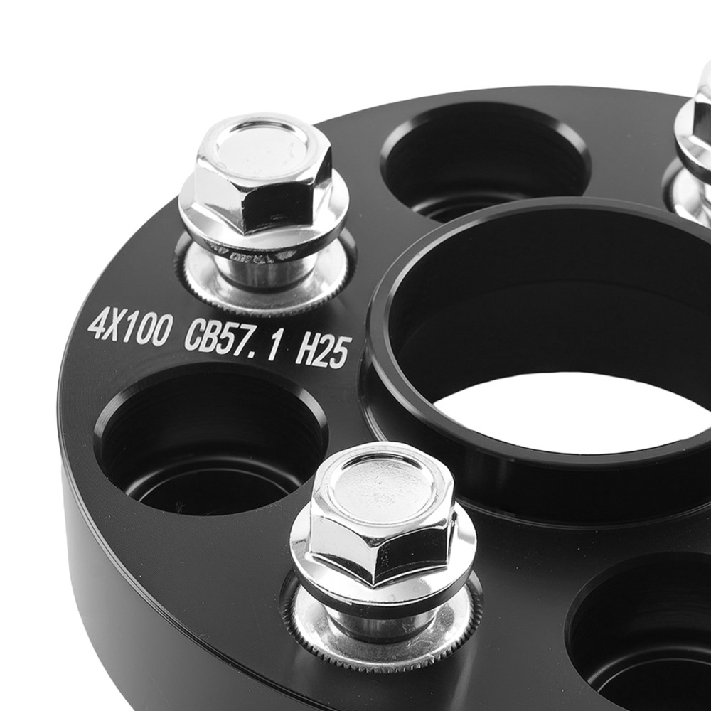 2x Distanziali 25mm 4x100 compatibile per Seat Mii Arosa Ibiza compatibile per VW UP Lupo Polo 57.1mm