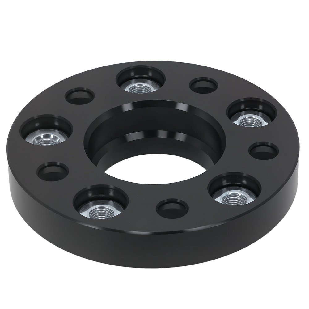 2x Distanziali 25mm 5x120 72.6mm compatibile per BMW 1/3/5 Serie M12x1.5 Lega 6061-T6