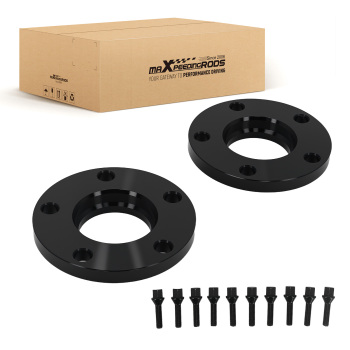 Coppia Distanziale 15mm 5x120 compatibile per BMW Serie 3 E46 M3 Serie 5 E60 M12x1.5