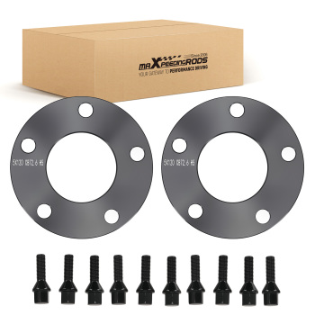 2x 5mm distanziali ruota compatibile per BMW 1er 187 1K2 1K4 182 1C 5x120 M12x1.5x32mm
