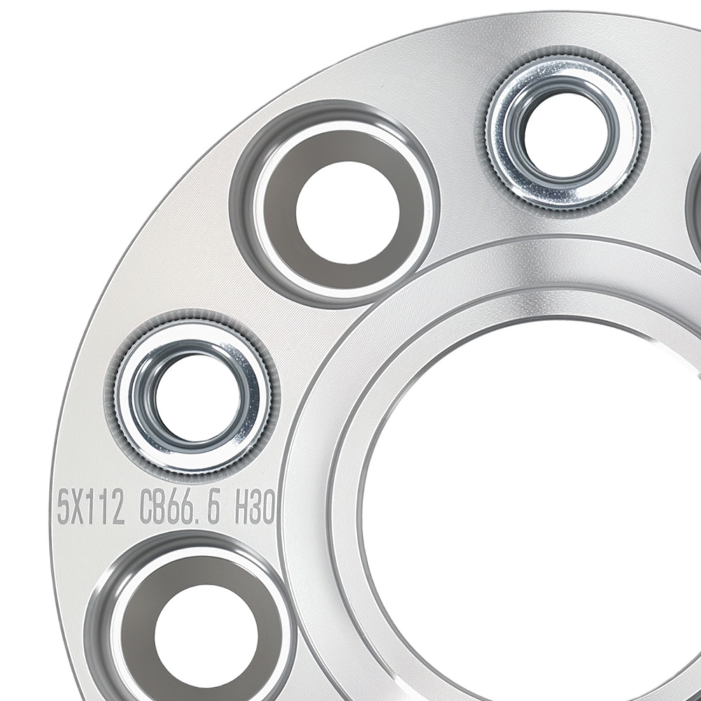 2x Distanziali 30mm 5x112 M14x1.5 compatibile per Mercedes-Benz Classe C W205 2013+