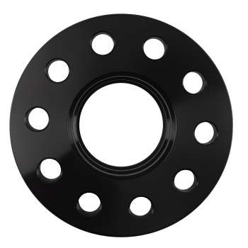 15mm 20mm Alloy Wheel Spacers compatible for Audi SQ5 2014-2015 5x112mm M14x1.5 Black Set