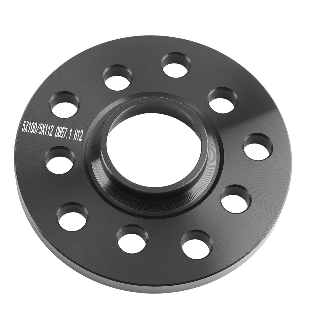 2pcs 12mm 5x100/5x112 Aluminium Spacers compatible for VW/Audi/Seat 57.1mm Hub Centric