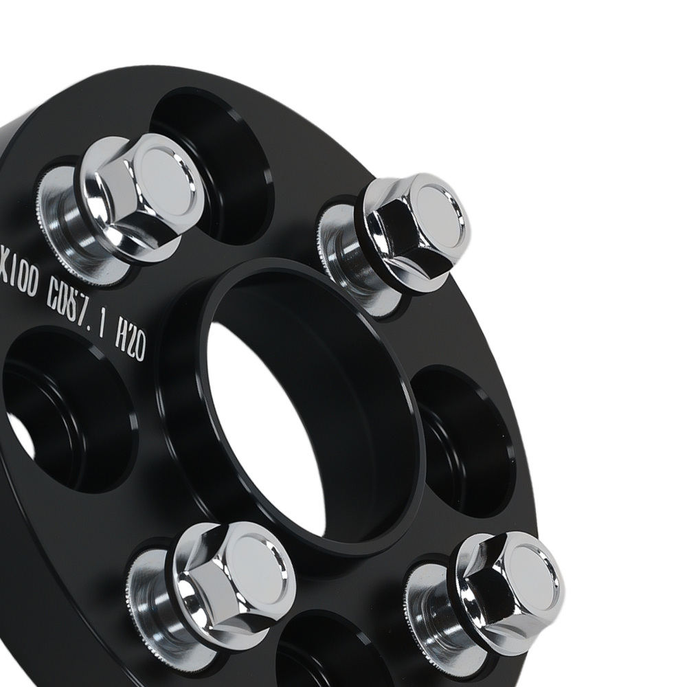 Distanziali 20mm 4x100 57.1mm compatibile per Skoda Citigo/Compatibile per VW UP/Compatibile per Seat Mii Lega Alluminio