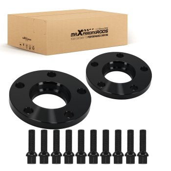 2 Pezzi Distanziali 15mm 5x112 compatibile per Audi A4 B8 A5 8T A6 C7 A7 M14x1.5x43 mm
