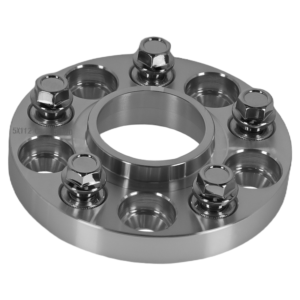 2x Distanziali 20mm 5x112 M14x1.5 compatibile per AUDI A4 Avant B8 Alluminio 66.5mm