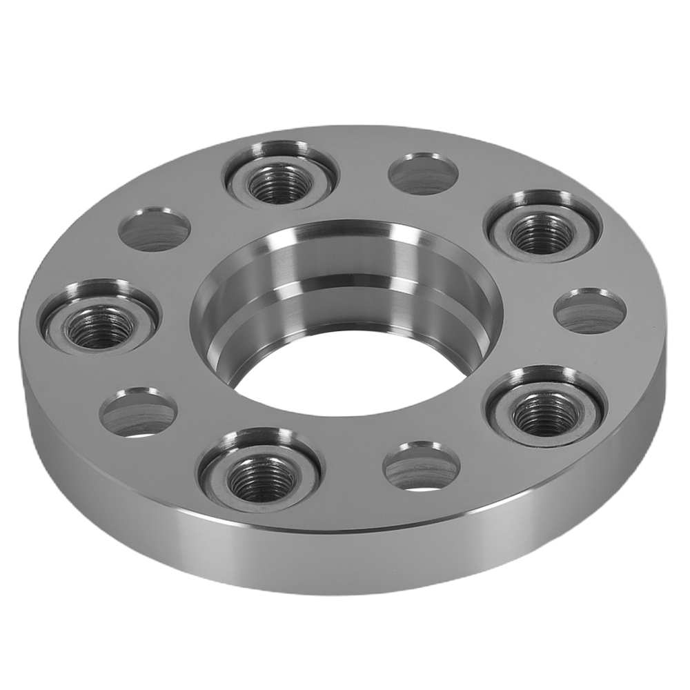 2x Distanziali 20mm 5x112 M14x1.5 compatibile per AUDI A4 Avant B8 Alluminio 66.5mm