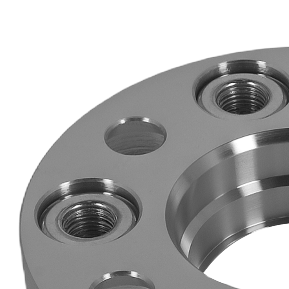 2x Distanziali 20mm 5x112 M14x1.5 compatibile per AUDI A4 Avant B8 Alluminio 66.5mm
