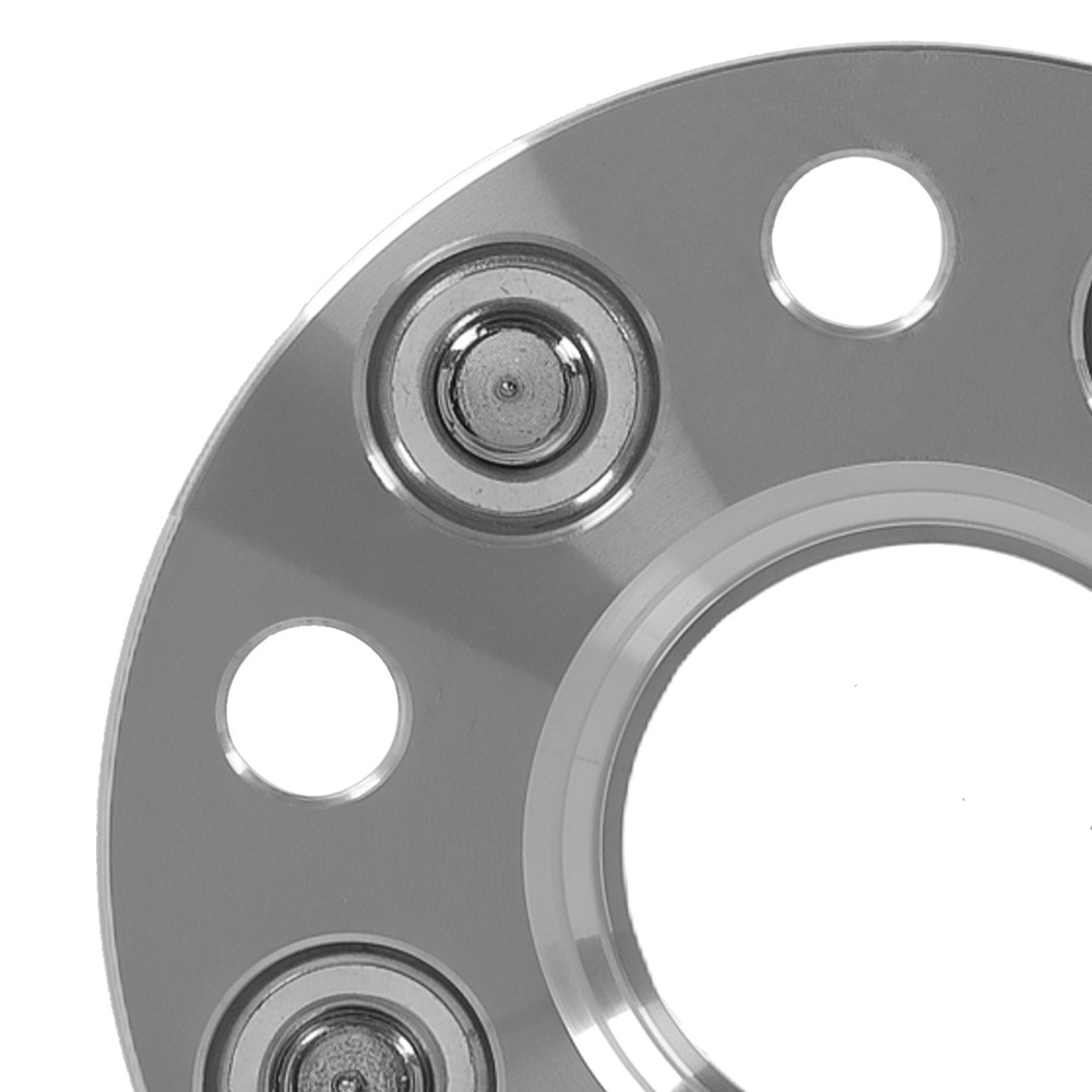 2x Distanziali 20mm 5x112 M14x1.5 compatibile per AUDI A4 Avant B8 Alluminio 66.5mm