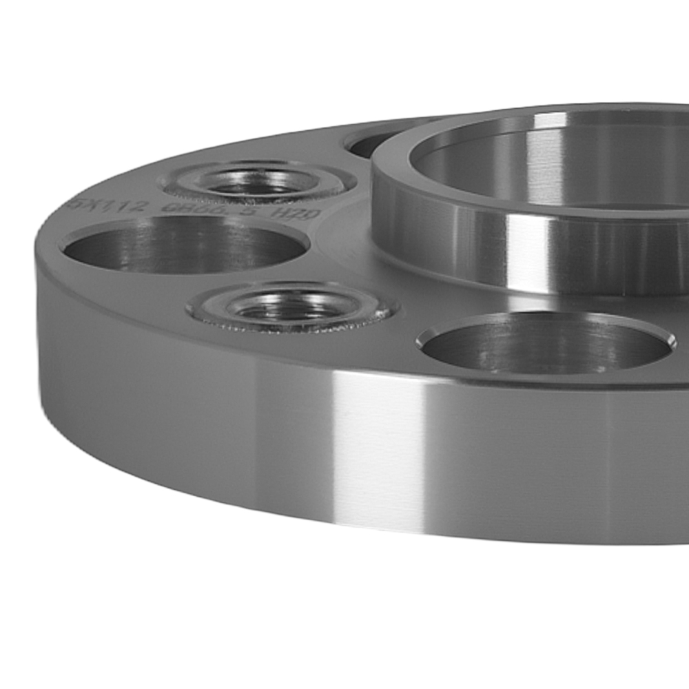 2x Distanziali 20mm 5x112 M14x1.5 compatibile per AUDI A4 Avant B8 Alluminio 66.5mm