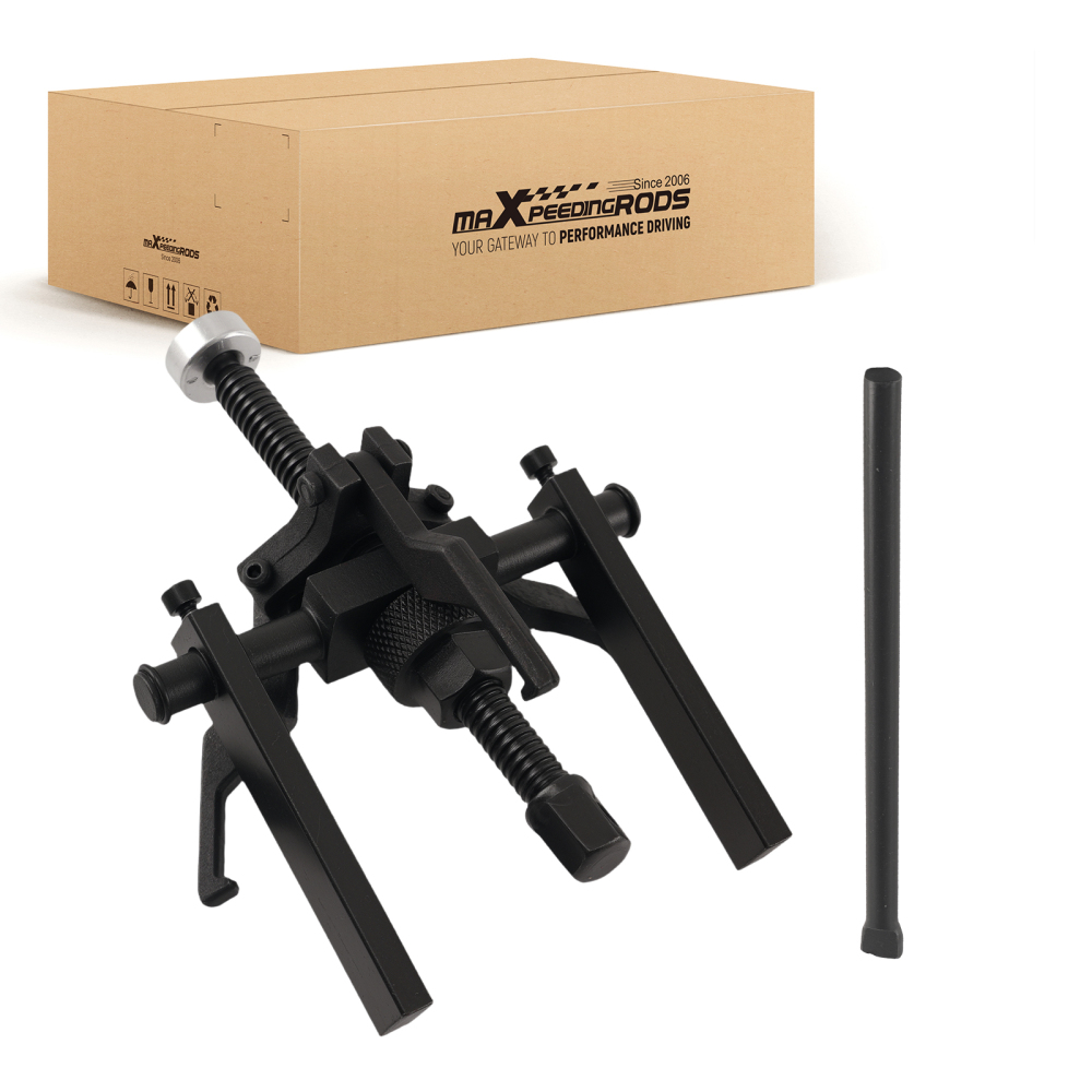 3-Jaw Bearing Puller for Automotive Mechanical Pilot Bearings 0.6-1.5in 45#Steel