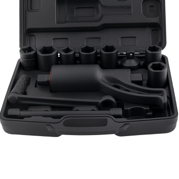 Torque Multiplier Wrench Set 1 Drive 1:64 Lug Nut Remover with 8 Sockets