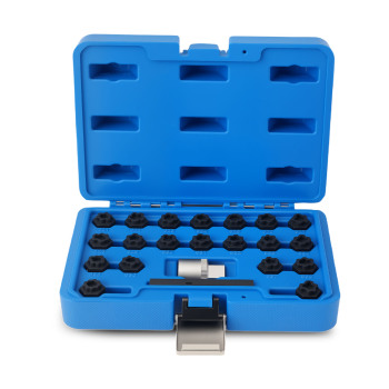 22pcs Anti-Theft Key Socket compatible for VW Beetle compatible for Golf GTI Passat Jetta Tiguan EOS