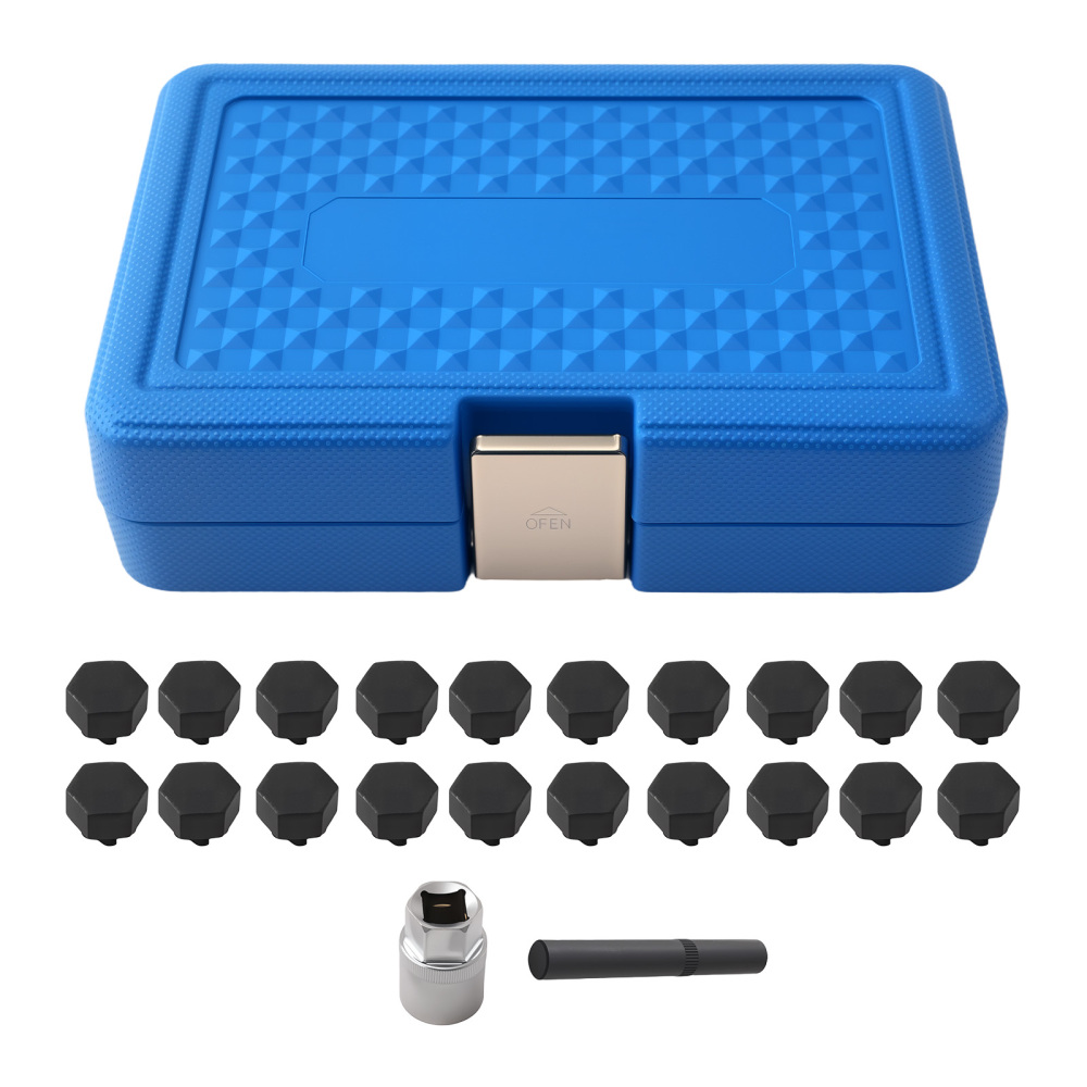 22pcs Anti-Theft Key Socket compatible for VW Beetle compatible for Golf GTI Passat Jetta Tiguan EOS