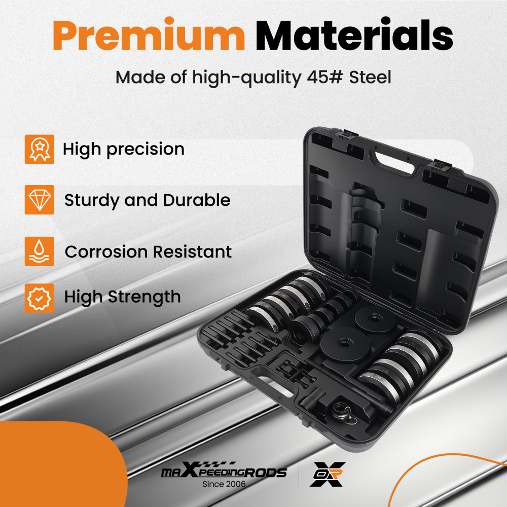 Wheel Bearing Tool GEN2 Master Kit RemovesInstalls compatible for VW VAG 62,66,7285mm