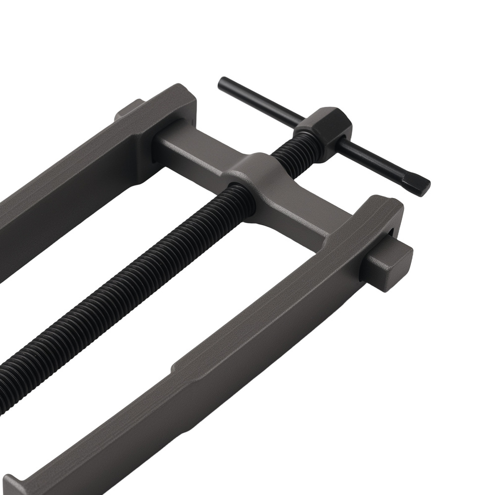 8 Inch Bearing Gear Puller Two Claw 45# Steel 180mm Thread Removal Rod