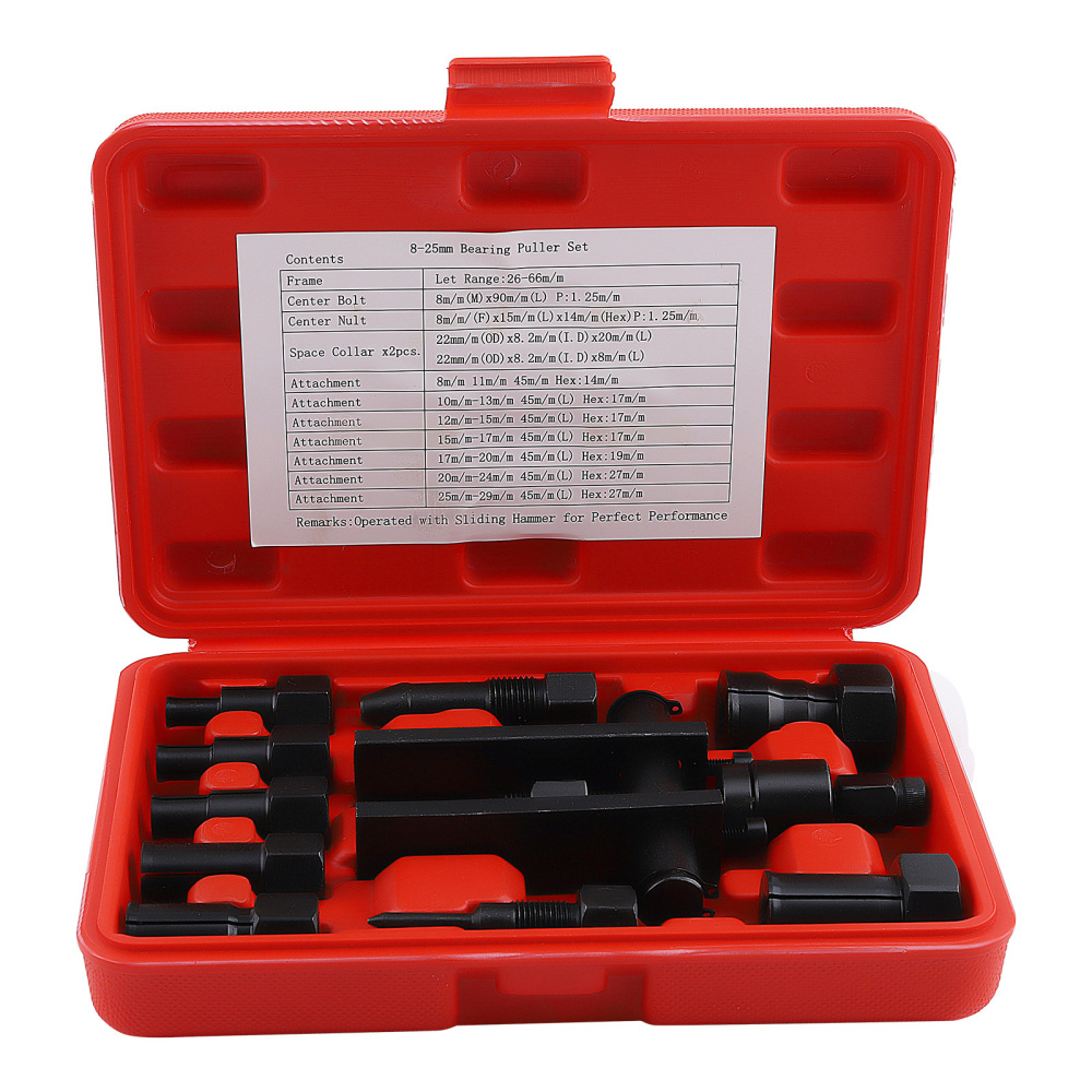 Motorcycle Internal Bearing Puller Set Blind Wheel Bearing Removal Extract Tools