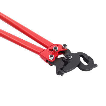 Heavy Duty Snow Tire Chain Plier 32.5 CrV Steel with Red TPR Handle