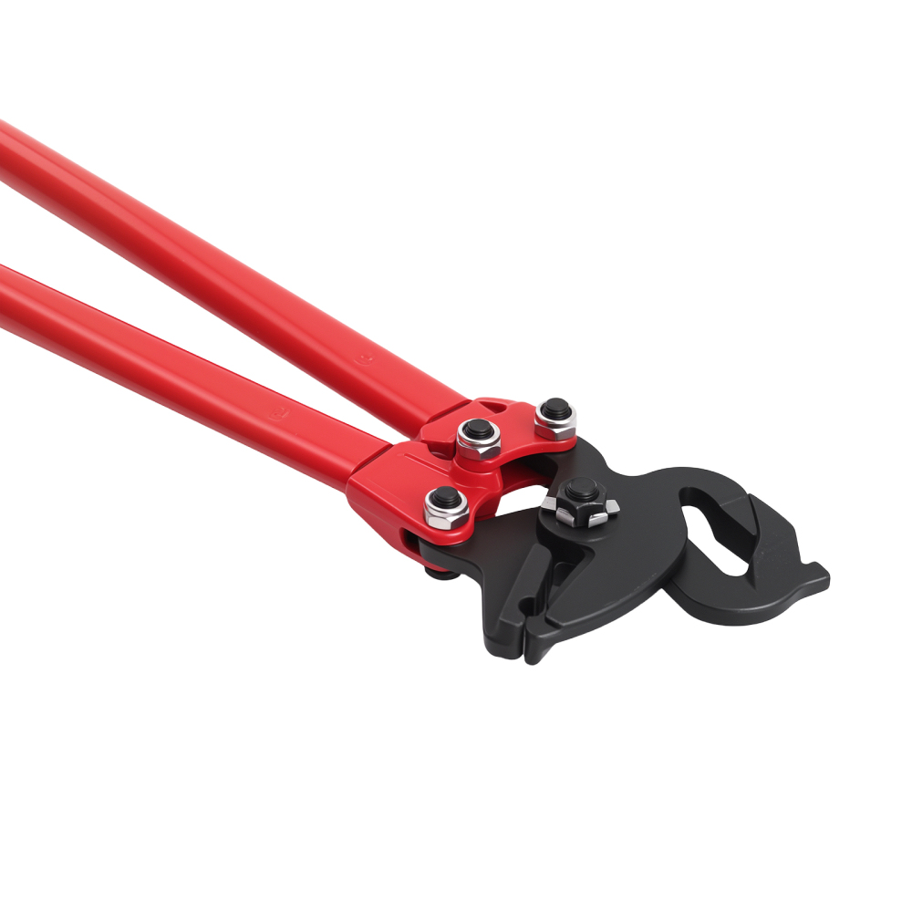 Heavy Duty Snow Tire Chain Plier 32.5 CrV Steel with Red TPR Handle