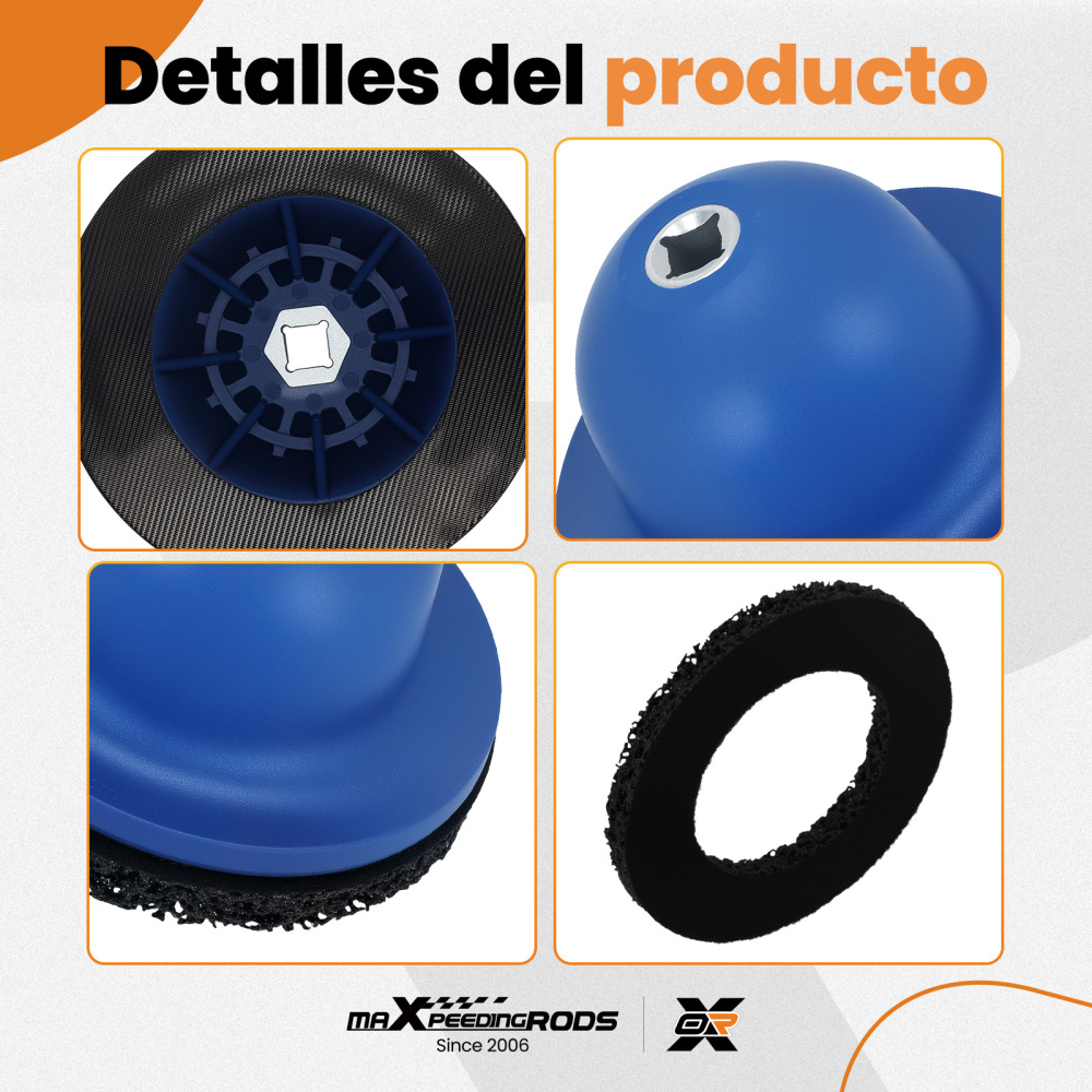 Disco Limpieza 150mm for Auto Herramienta Electrica Carburo Silicio Plastico