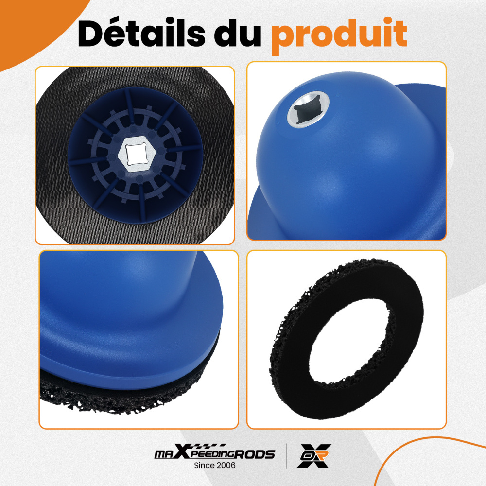 Disque Abrasif Moyeux for Outils Électriques 1/2 Carbure Silicium 1500tr/min