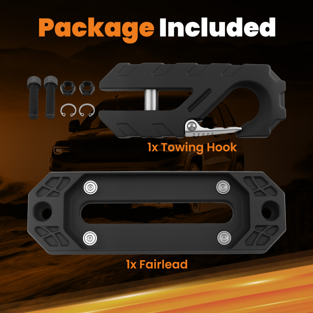 Universal 6061 Aluminum Towing Winch Fairlead Hawse Fairlead MountTowin