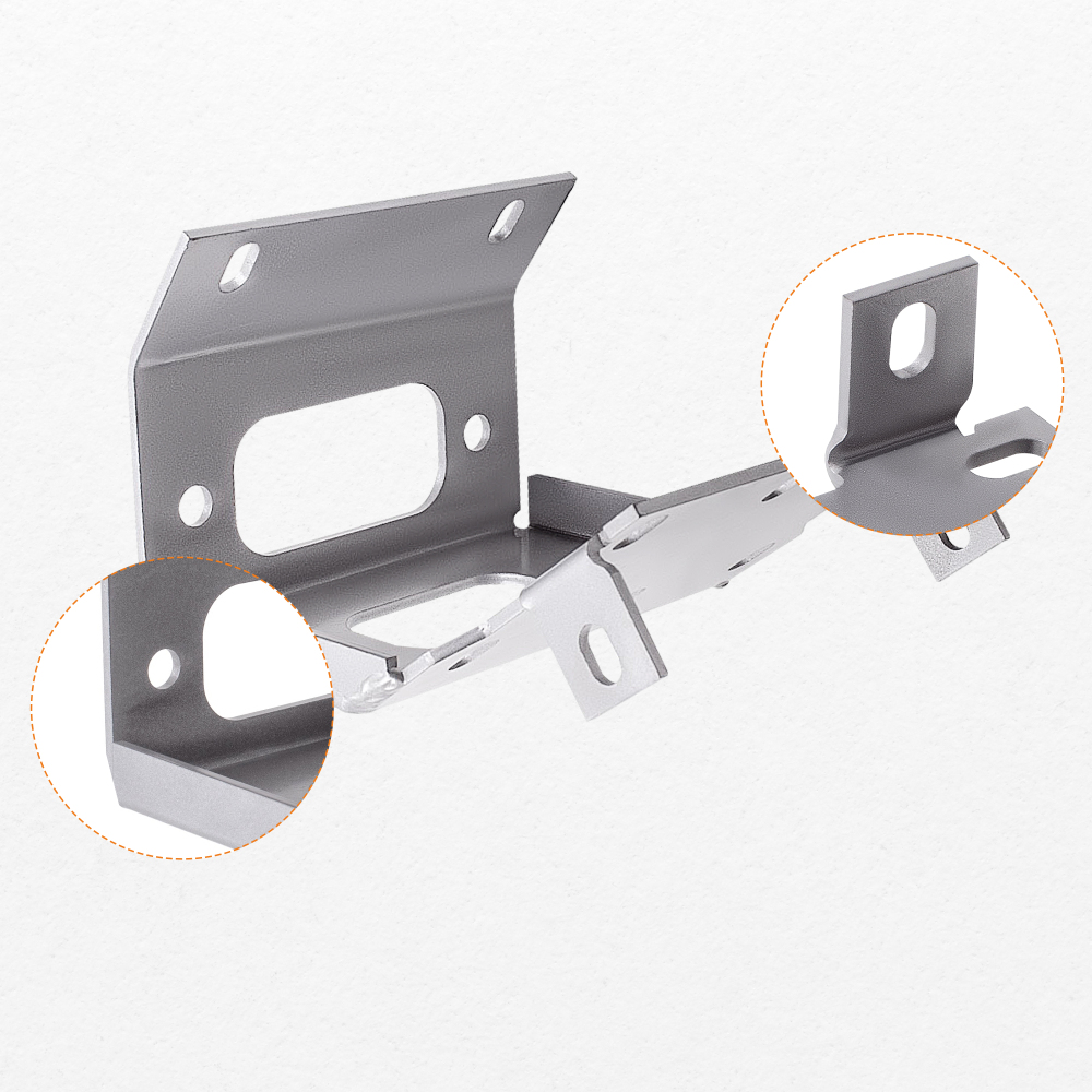 1PC Winch Mount Plate Bracket compatible for Honda Foreman Rancher TRX420 TRX500