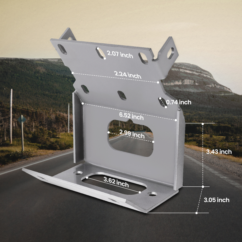 Winch Mount Kit compatible for Honda Foreman Rancher TRX420 TRX500 2014-2022 2023 2024