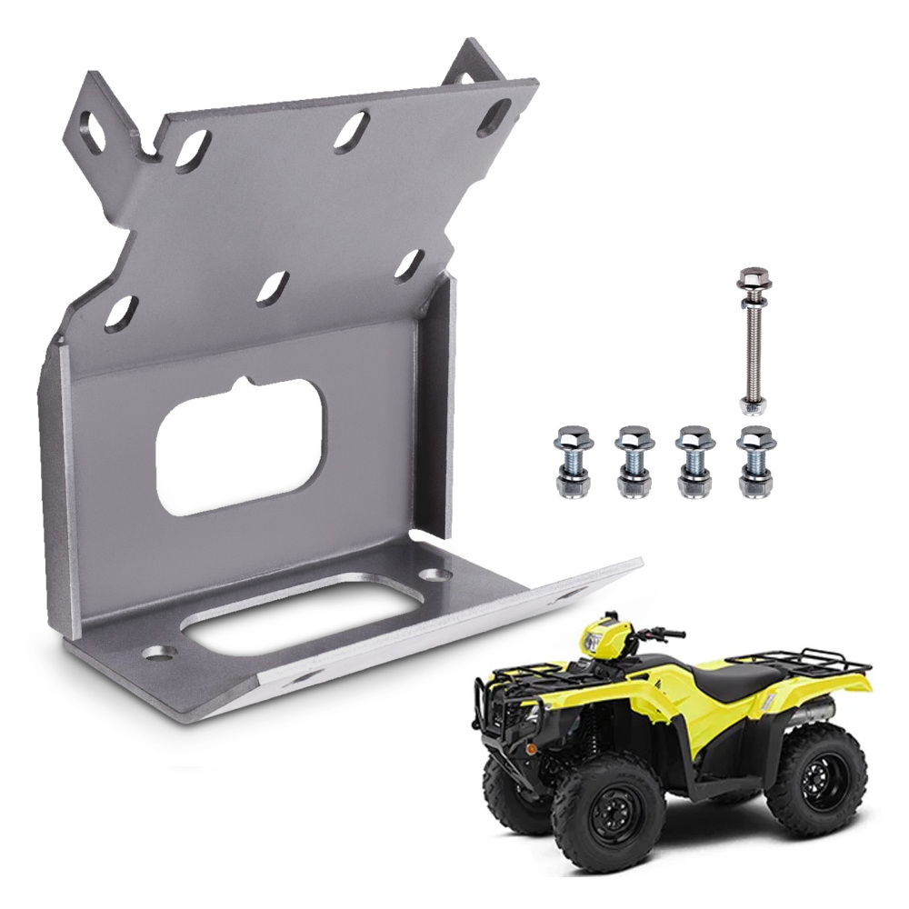 Winch Mount Kit compatible for Honda Foreman Rancher TRX420 TRX500 2014-2022 2023 2024