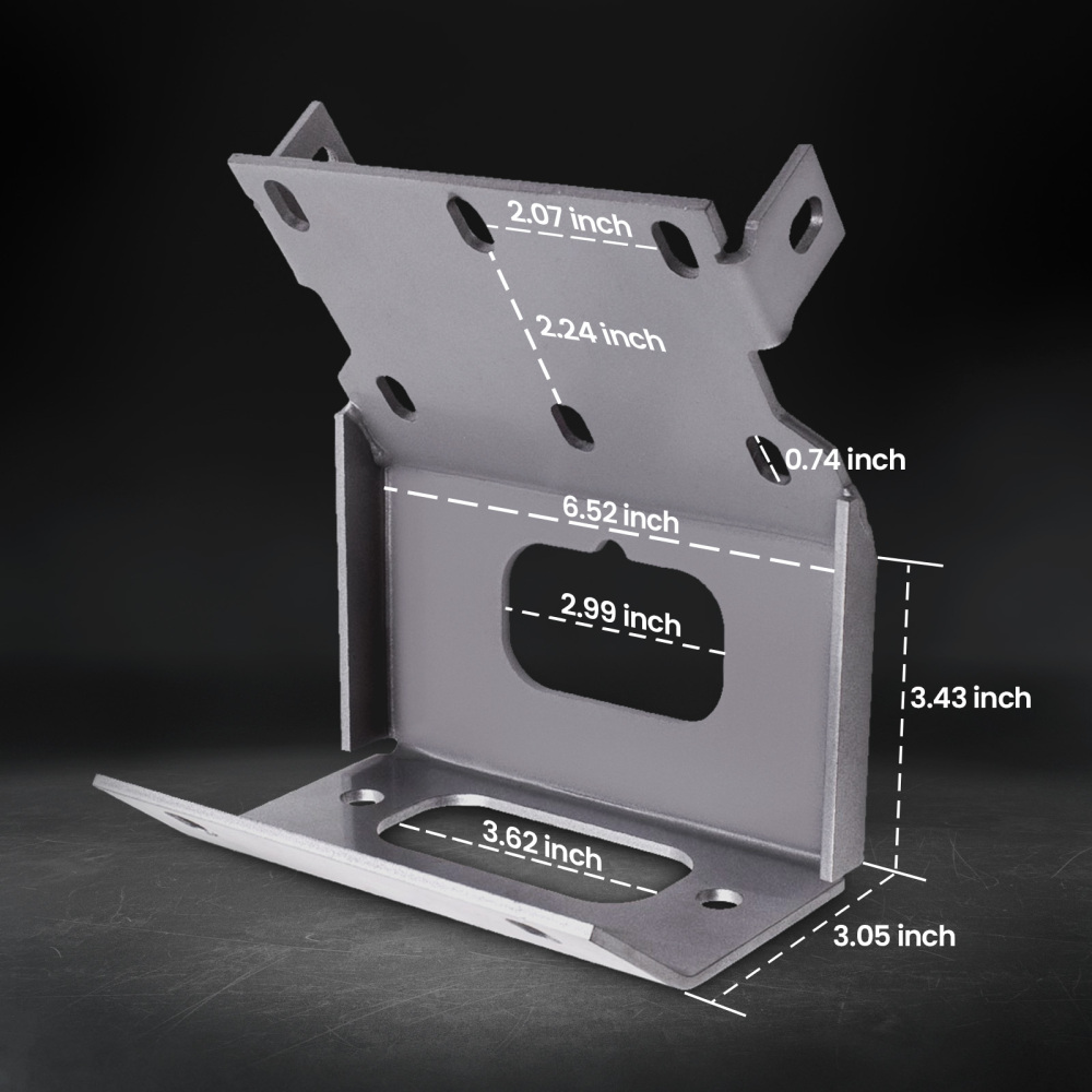 Winch Mount Kit compatible for Honda Foreman Rancher TRX420 TRX500 2014-2022 2023 2024
