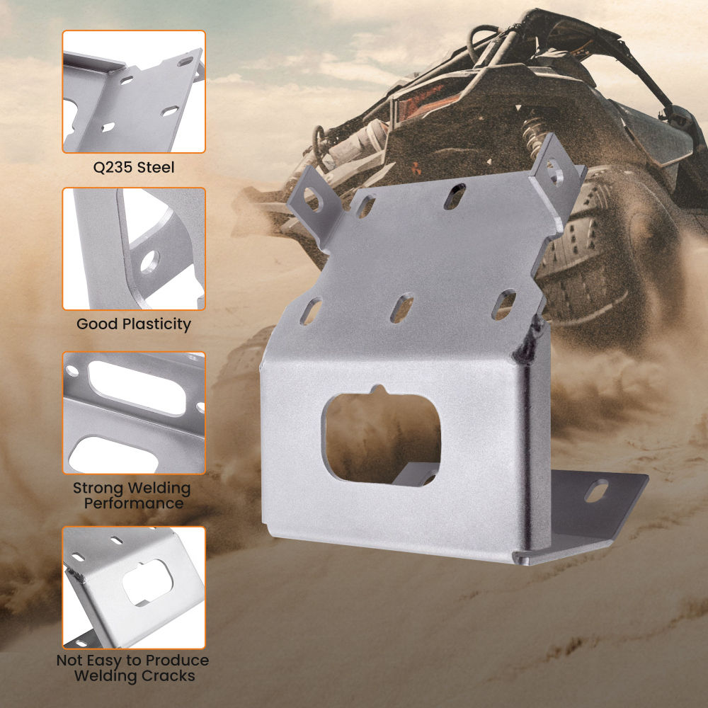 Winch Mount Kit compatible for Honda Foreman Rancher TRX420 TRX500 2014-2022 2023 2024