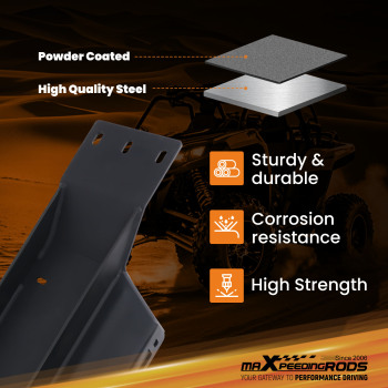 Hidden Winch Mounting Bracket For 2009-2014 compatible for Ford F150 w/ Bumper Heavy-Duty Steel