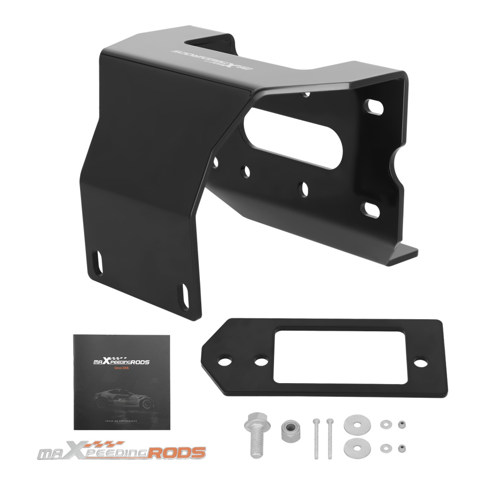Winch Mounting Bracket Heavy-Duty compatible for Honda Pioneer 1000 1000-5 1000-6 16-24 UTV