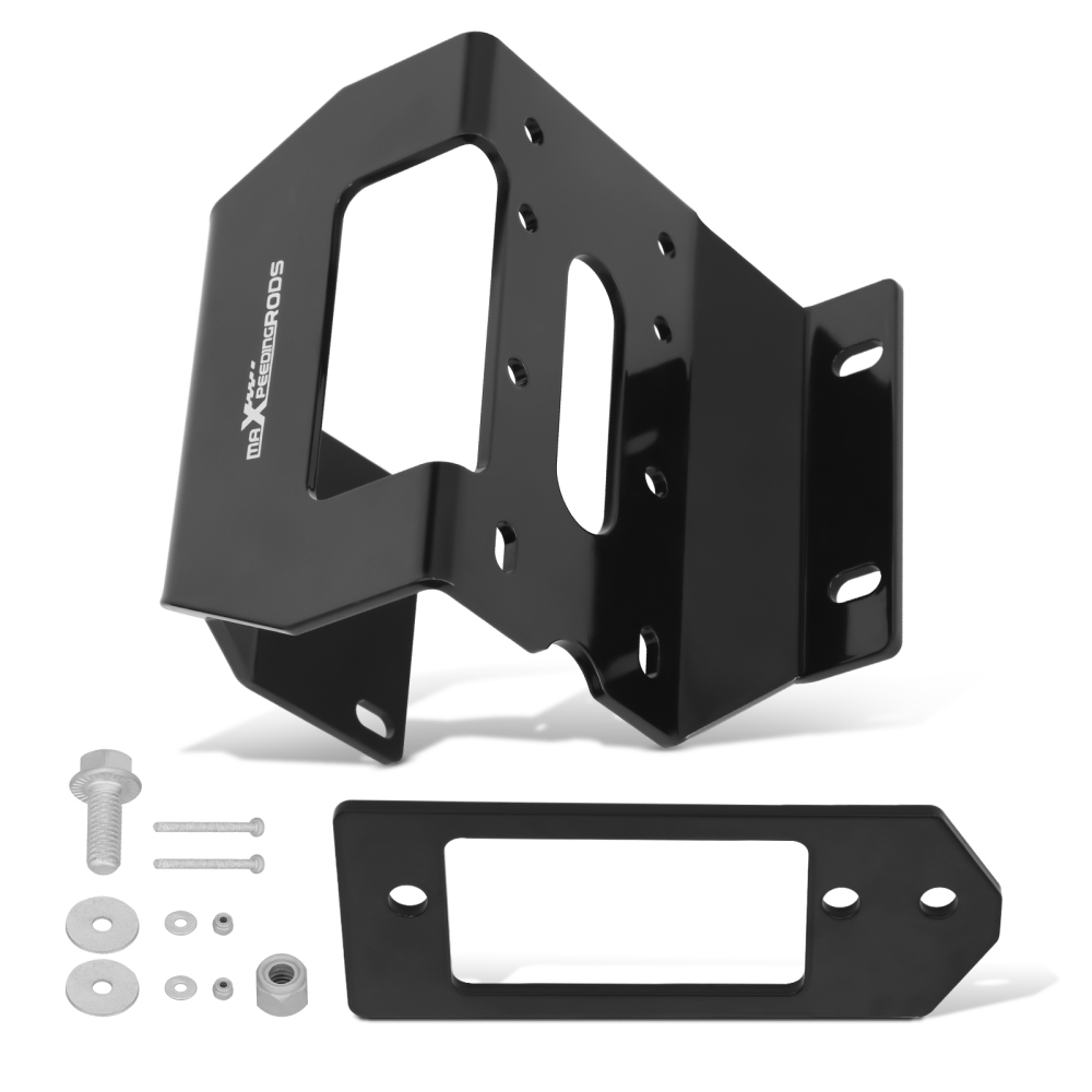 Winch Mounting Bracket Heavy-Duty compatible for Honda Pioneer 1000 1000-5 1000-6 16-24 UTV