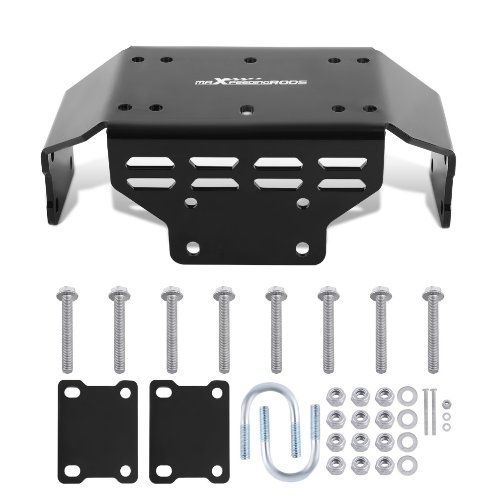 UTV Winch Mount For 2015-2023 compatible for HONDA PIONEER 500 Standard 4-Hole 3x4 7/8