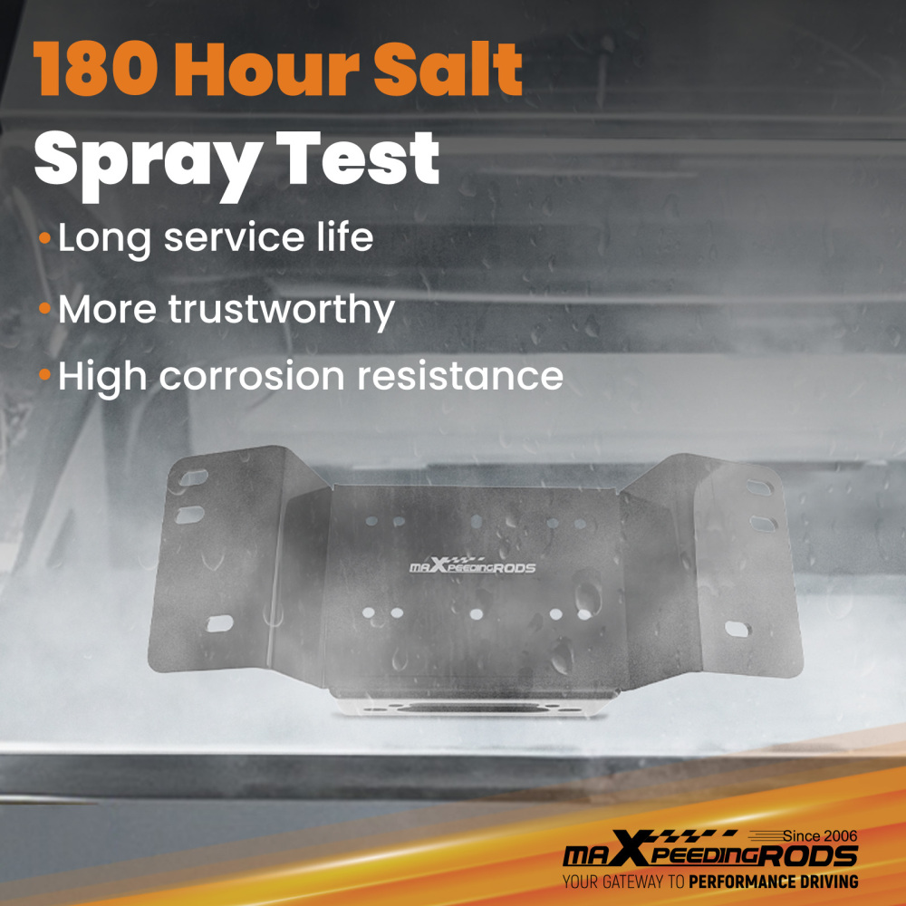 Winch Mount compatible for Honda Pioneer 700 700-4 UTV 2014-2024 Black Powder Coated