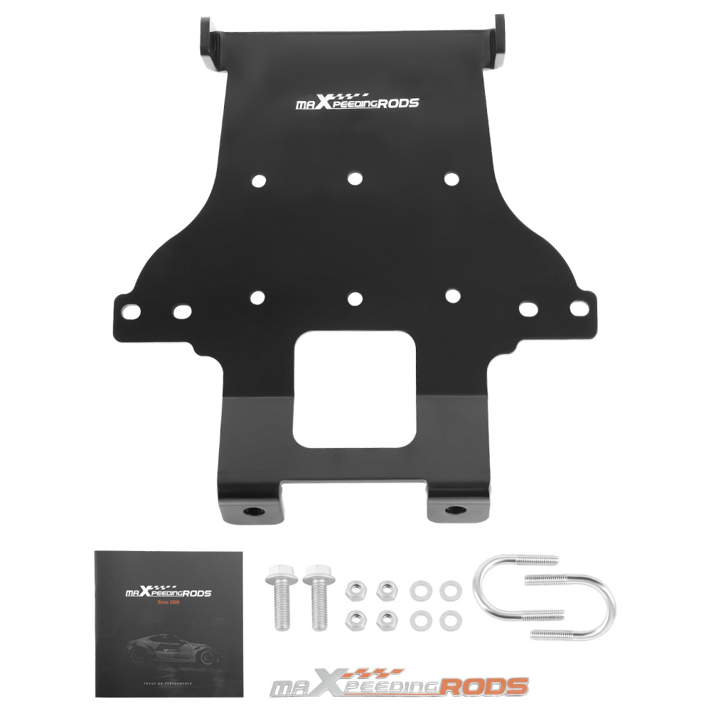 Heavy-Duty ATV Winch Mount Bracket for 2003-2023 compatible for Honda Rincon TRX650 TRX680