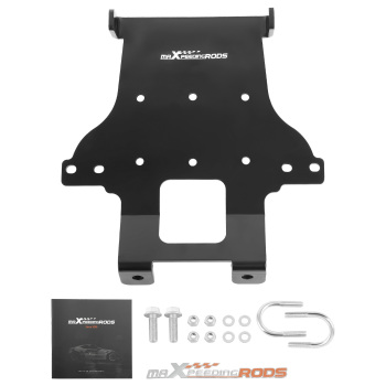 Heavy-Duty ATV Winch Mount Bracket for 2003-2023 compatible for Honda Rincon TRX650 TRX680