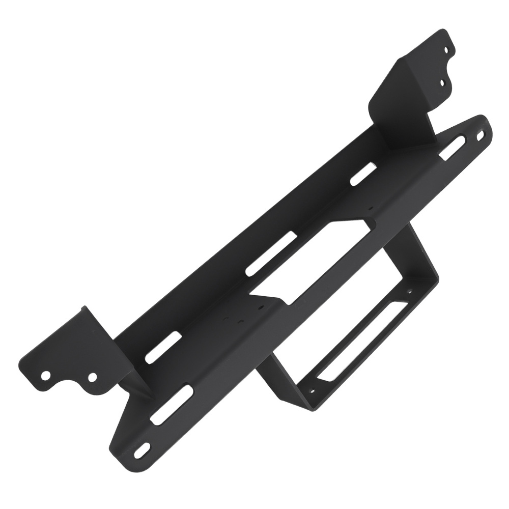 Black Bumper Mounting Kit compatible for GMC Sierra/Silverado 1500 99-07 Carbon Steel Frame