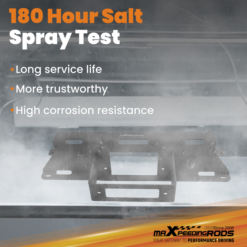 Black Bumper Mounting Kit compatible for GMC Sierra/Silverado 1500 99-07 Carbon Steel Frame