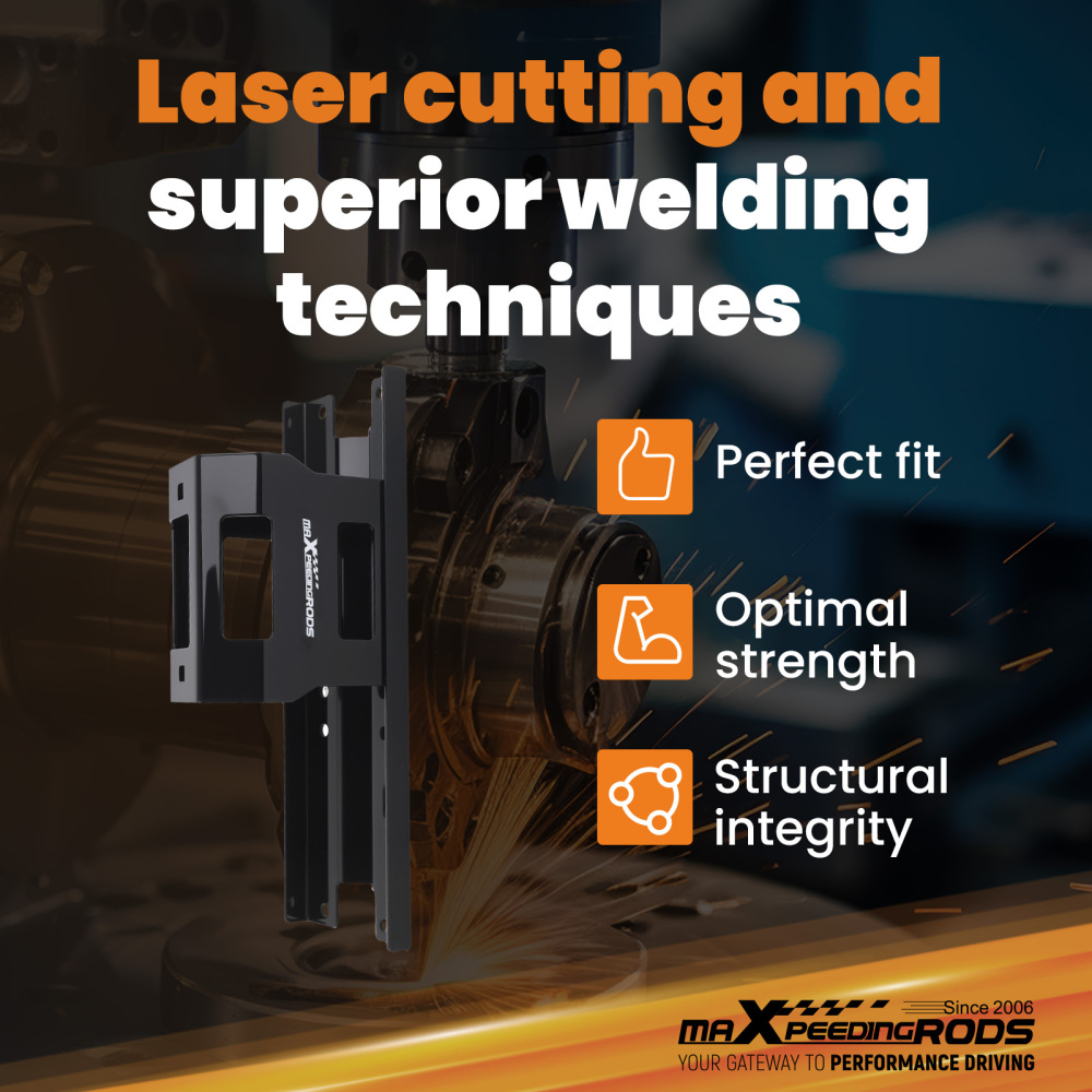 Winch Mount compatible for Polaris Sportsman 400/500/800 2005-2010 Black Powder Coated