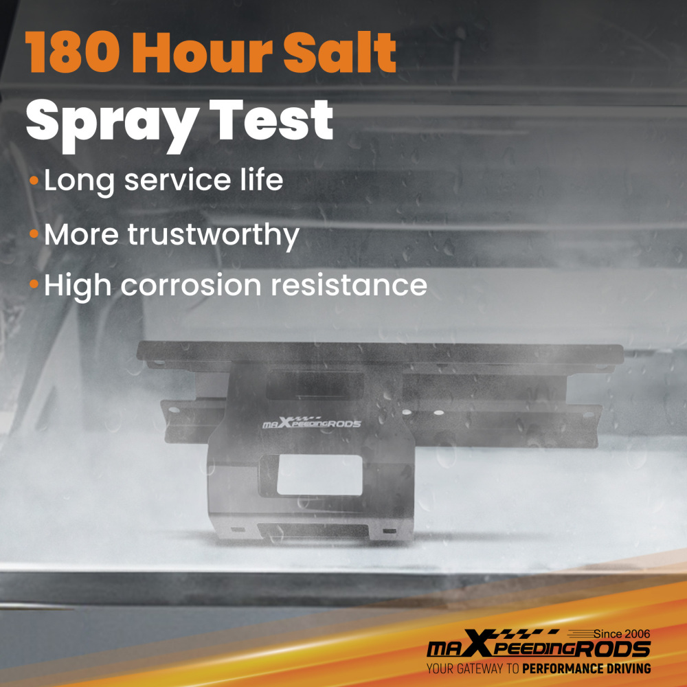 Winch Mount compatible for Polaris Sportsman 400/500/800 2005-2010 Black Powder Coated