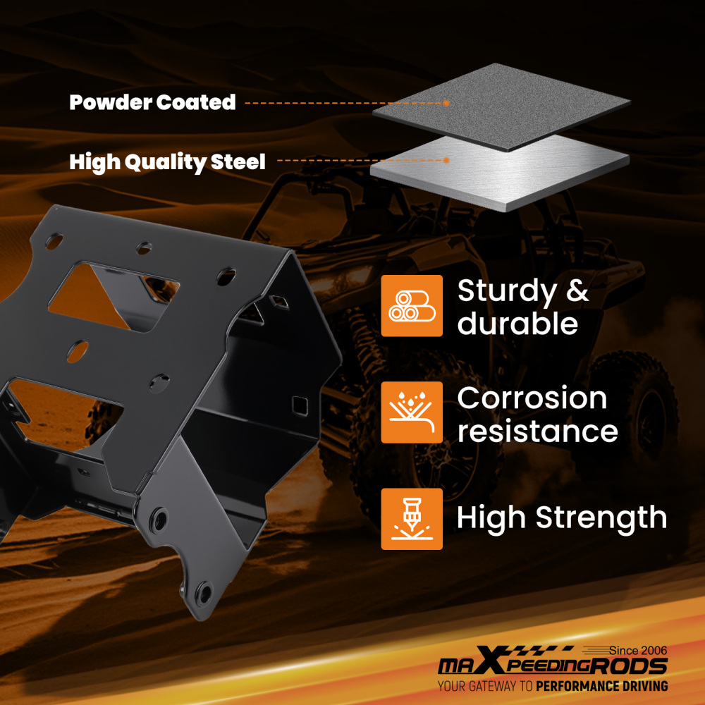 Winch Mount For Scrambler 850/1000 2013-2018Sportsman ETX/Hawkeye 2015