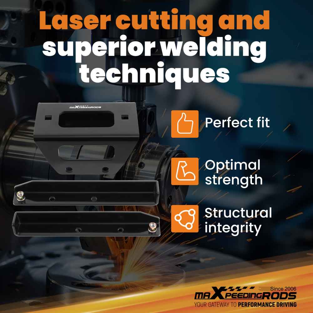 Winch Mount compatible for Polaris RZR 570 (EPS)2017 Trail 570 (Base/Premium) 2020-2021