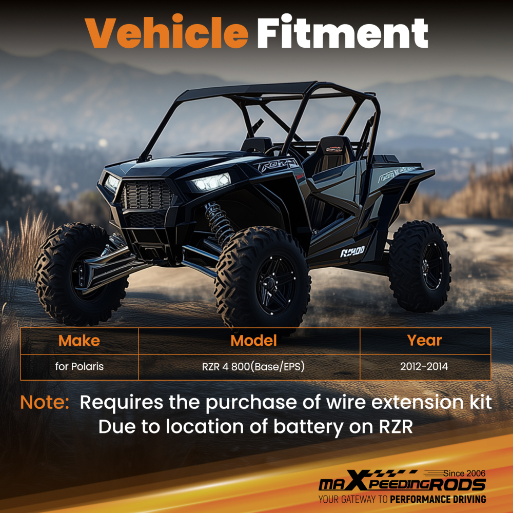 Winch Mount compatible for Polaris RZR 570 (EPS)2017 Trail 570 (Base/Premium) 2020-2021