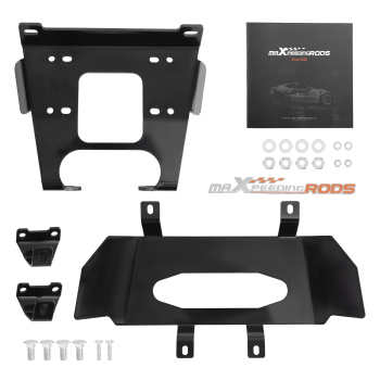 Front Winch Mounting Bracket FOR 2020-UP compatible for Polaris RZR PRO XP (Base/LE/Premium