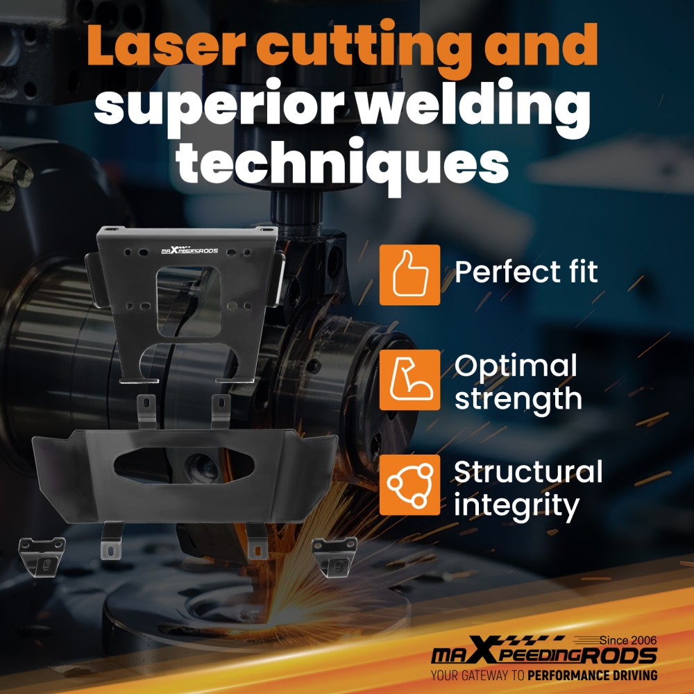 Front Winch Mounting Bracket FOR 2020-UP compatible for Polaris RZR PRO XP (Base/LE/Premium