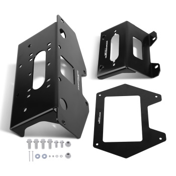 Winch Mount compatible for Polaris RZR PRO XP/RZR PRO XP 4 3x4 7/8 Standard 4Hole