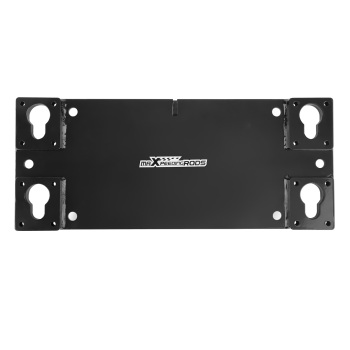 Winch Mount For Trailer Floor Fits 10K pounds satin black powder coated