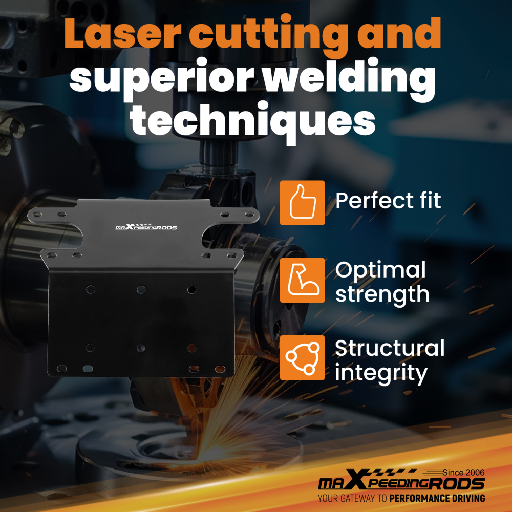 Winch Mount Plate Bracket compatible for Honda TRX450 TRX400 Foreman ES S 4x4 1998-2004 ATV